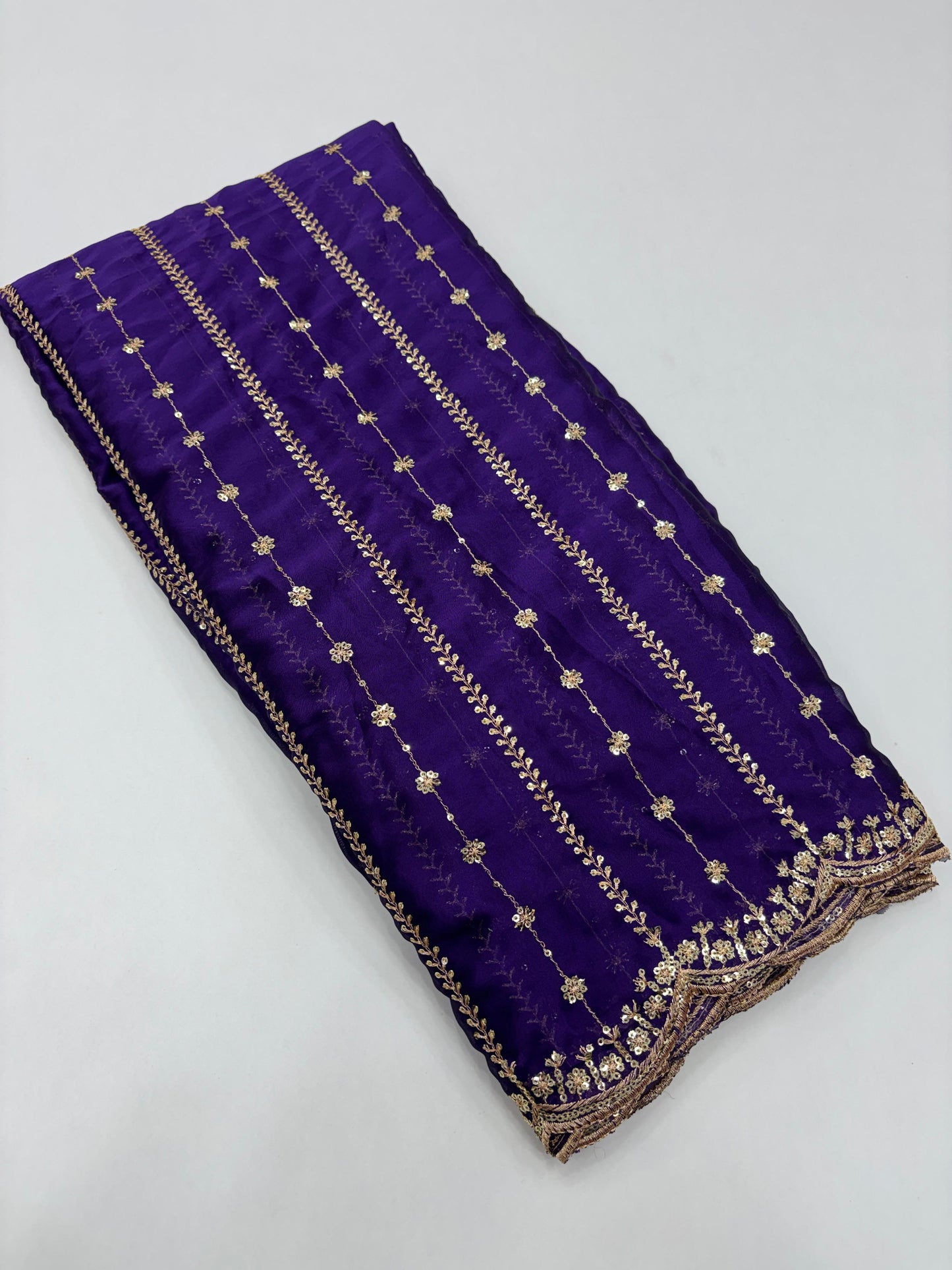 Rangoli Sequence Saree