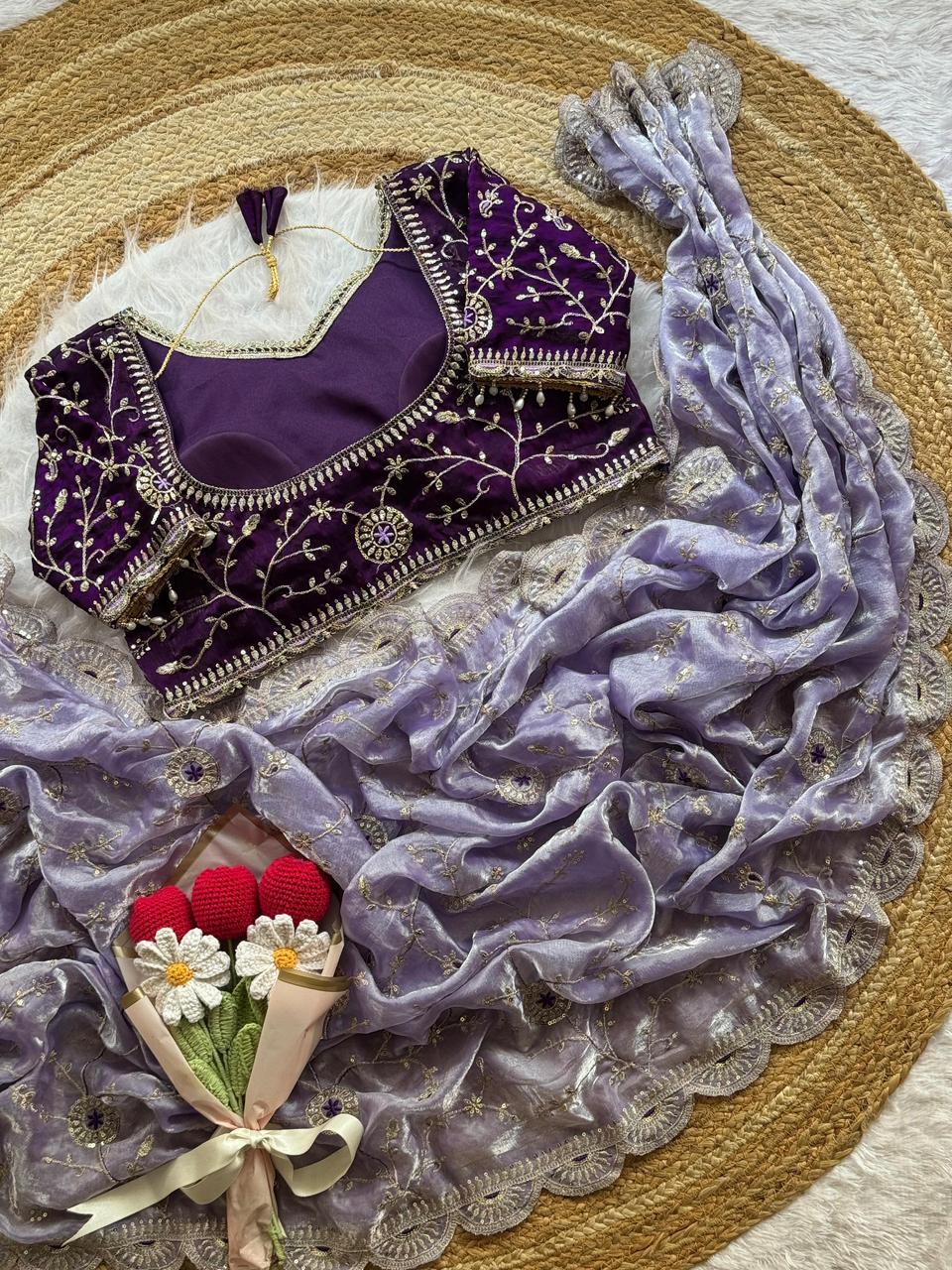 Soft Space Silk Saree