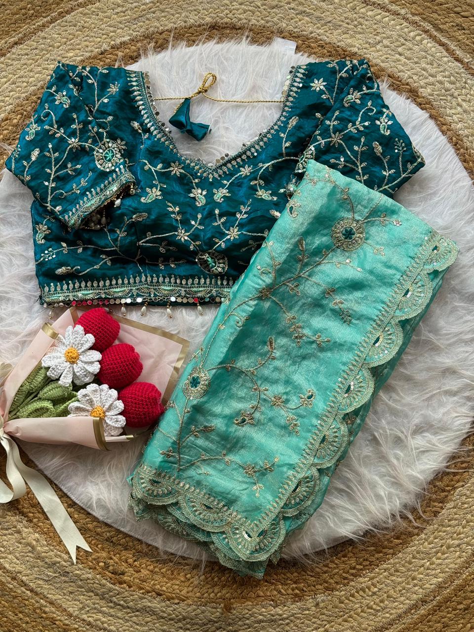 Soft Space Silk Saree