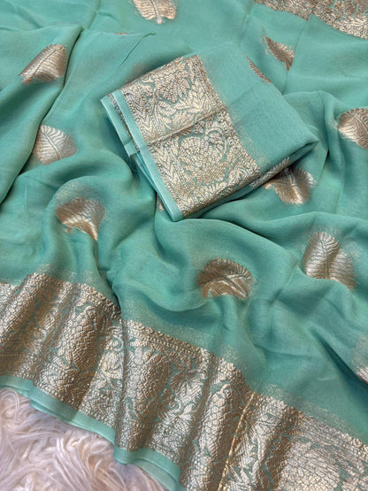 Viscose Georgette Saree