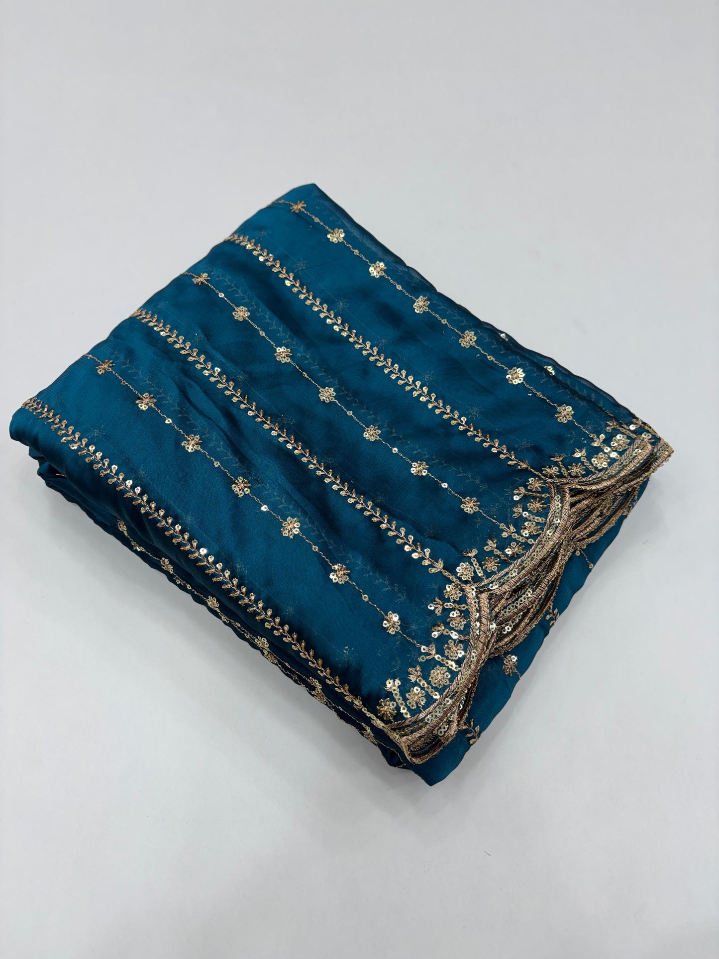 Rangoli Sequence Saree