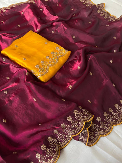 Fendy Silk Saree