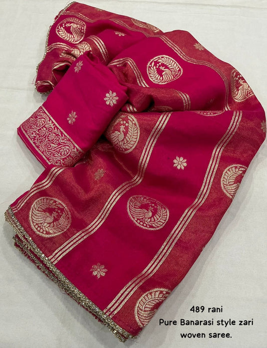 Chanderi Saree (Pre-Booking Only)