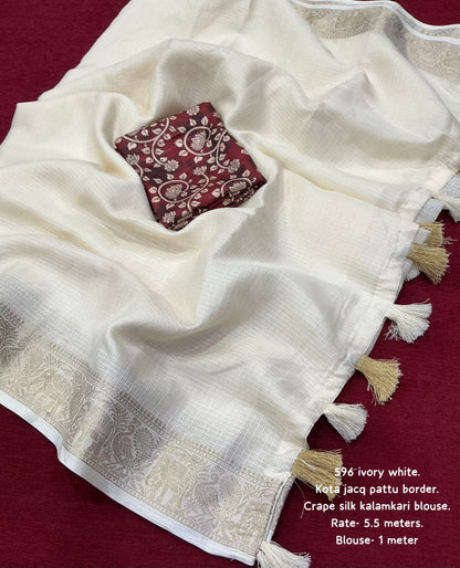 kota kalamkari Saree