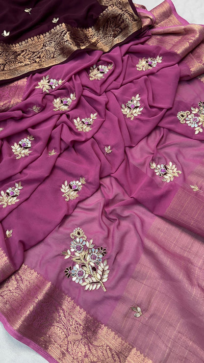 Georgette Handwork