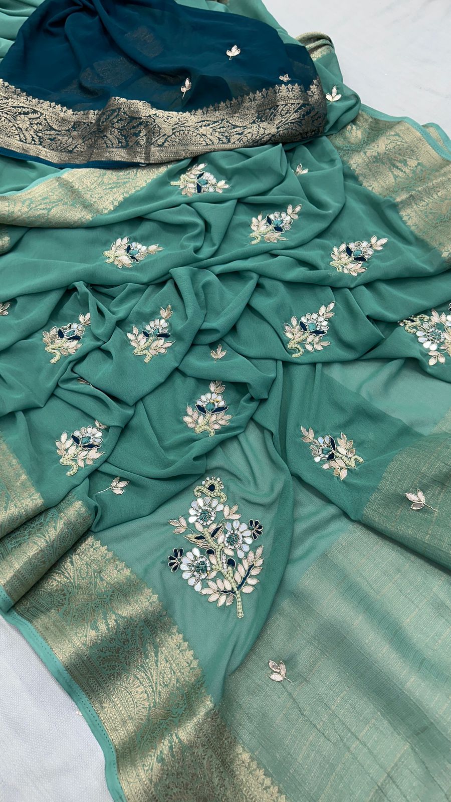 Georgette Handwork