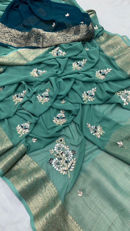 Georgette Handwork