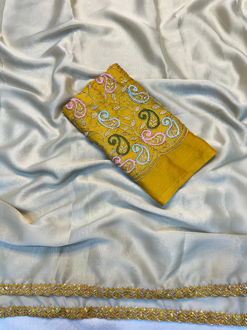 Soft Rangoli Silk Saree