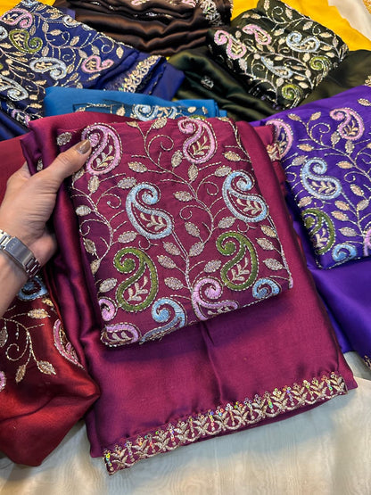 Soft Rangoli Silk Saree