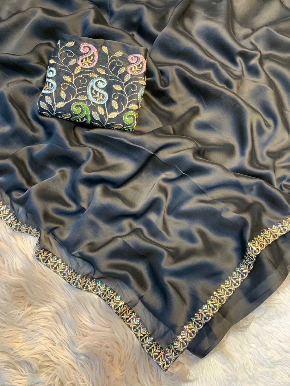 Soft Rangoli Silk Saree