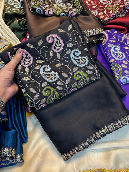 Soft Rangoli Silk Saree