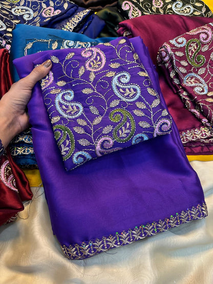 Soft Rangoli Silk Saree