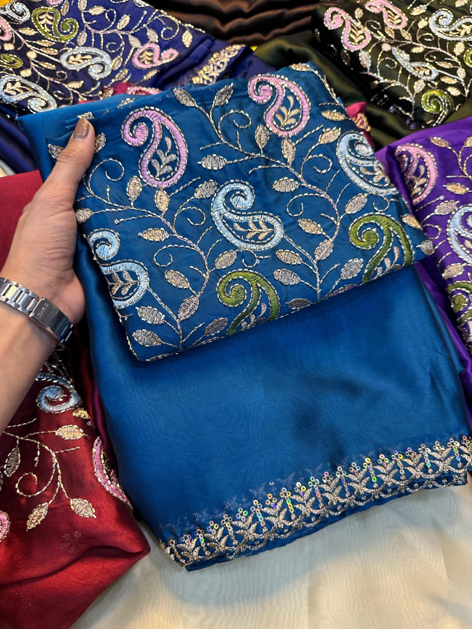 Soft Rangoli Silk Saree