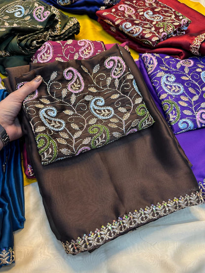 Soft Rangoli Silk Saree