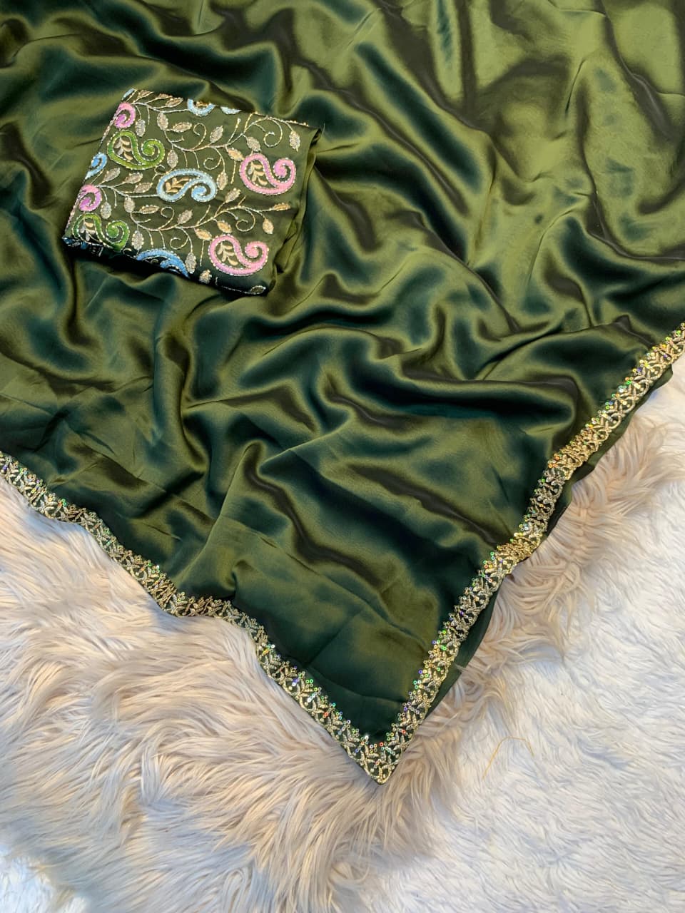 Soft Rangoli Silk Saree