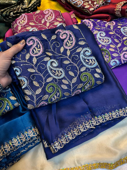 Soft Rangoli Silk Saree