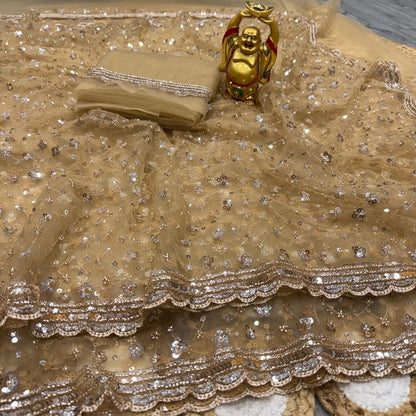 Grand party wear saree