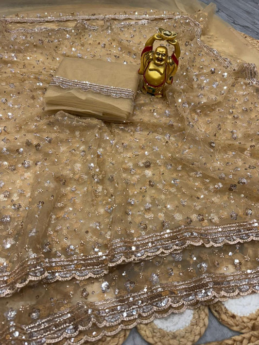 Grand party wear saree