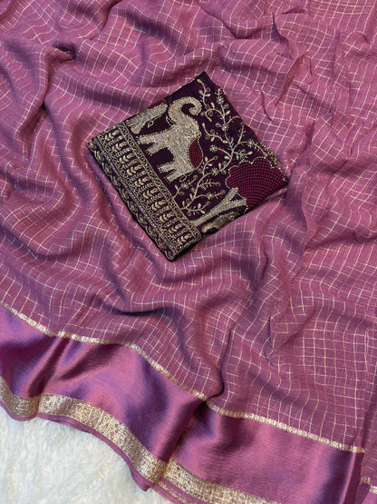 Stylish Viscose Georgette Saree