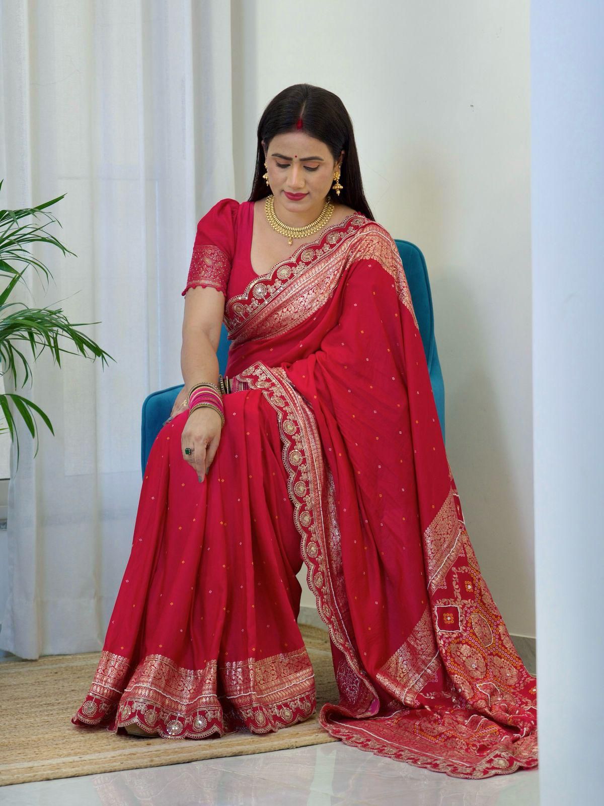 Elegant Dola Silk Saree