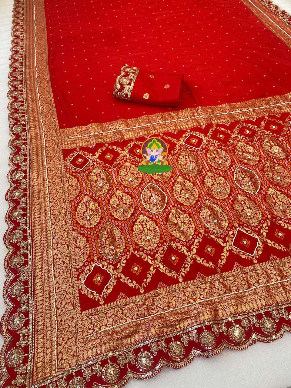 Elegant Dola Silk Saree