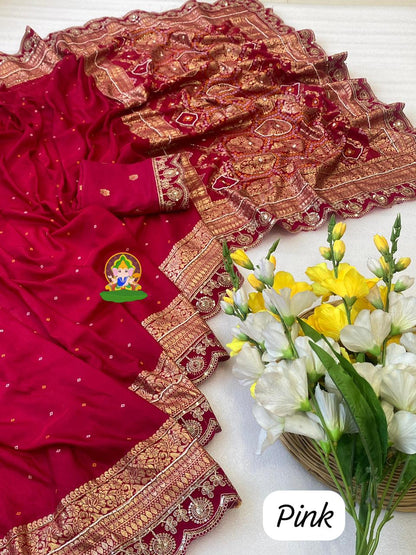 Elegant Dola Silk Saree