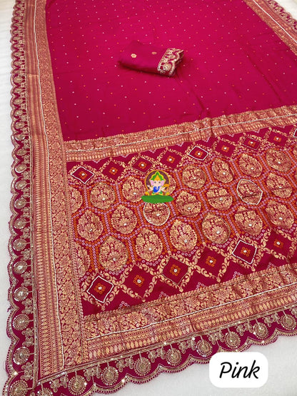 Elegant Dola Silk Saree