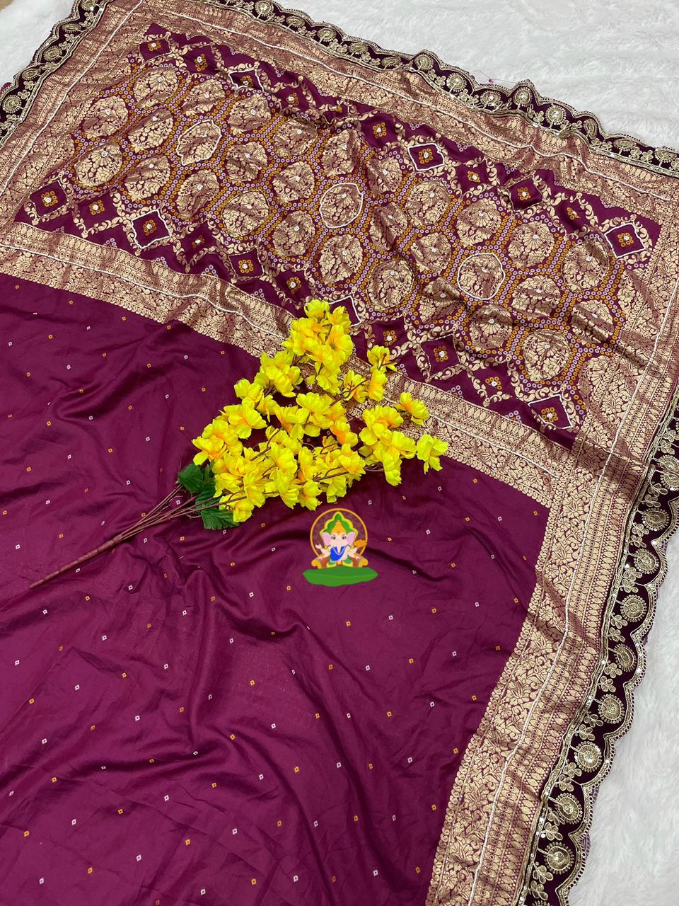 Elegant Dola Silk Saree