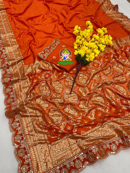 Elegant Dola Silk Saree
