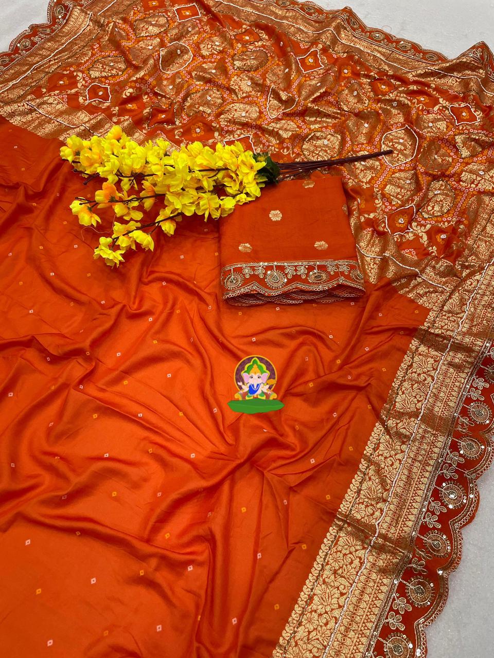 Elegant Dola Silk Saree