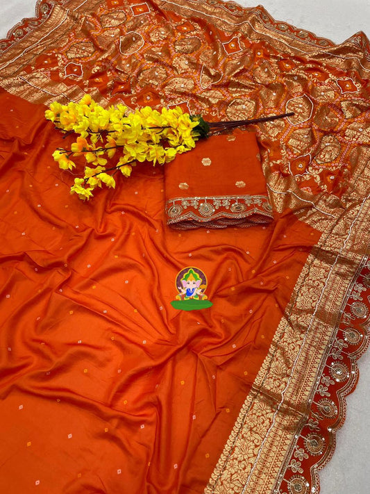 Elegant Dola Silk Saree