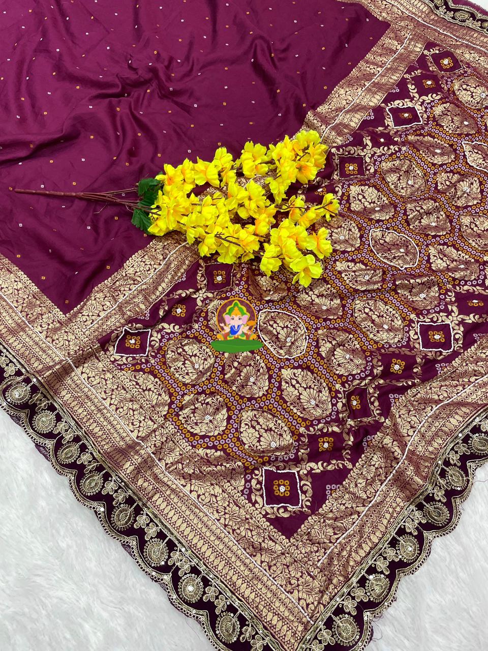 Elegant Dola Silk Saree