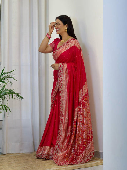 Elegant Dola Silk Saree