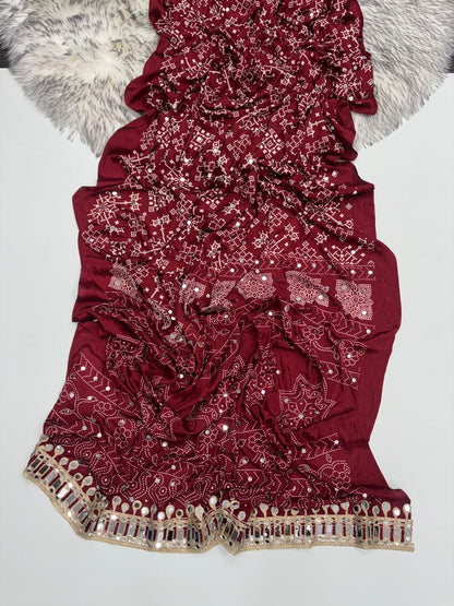 Elegant Pure Satin Silk Saree