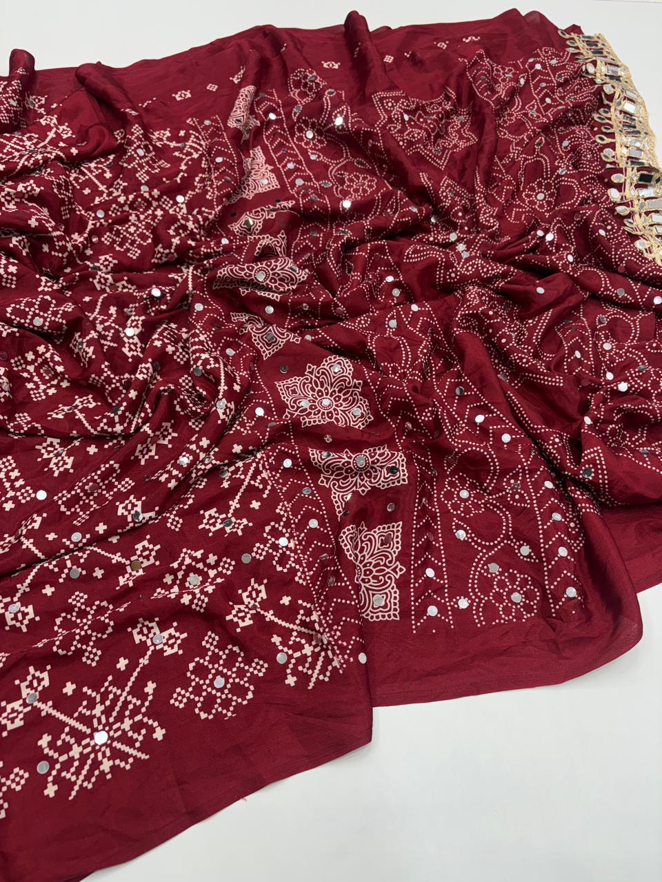 Elegant Pure Satin Silk Saree