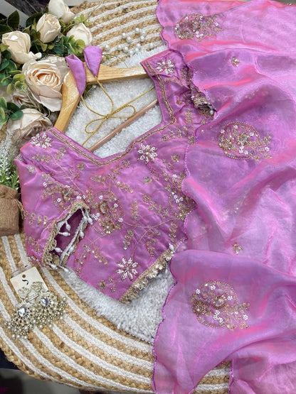 Elegant Space Silk Saree