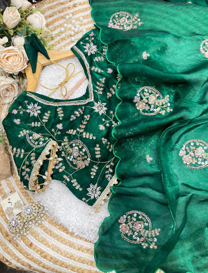 Elegant Space Silk Saree