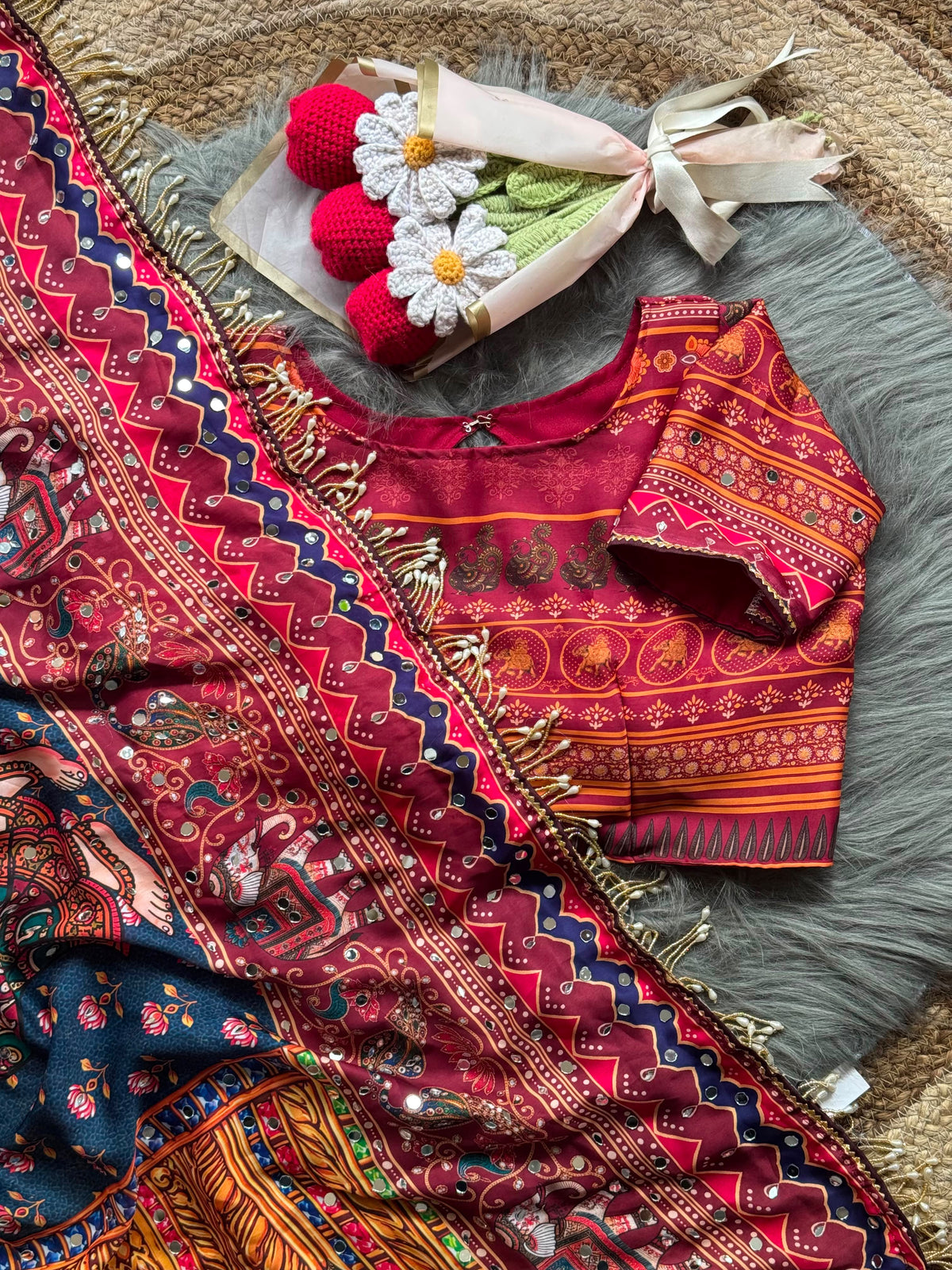 Rashmika Mandanna Saree