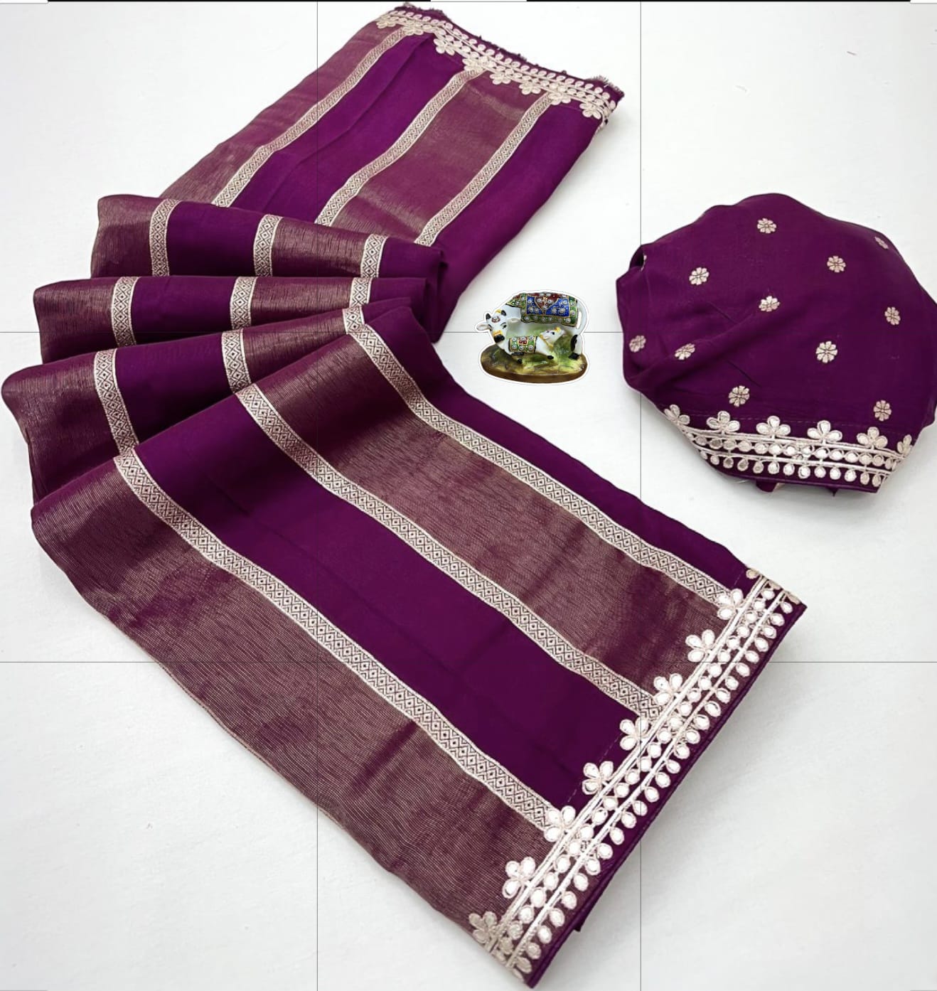 Dolla Viscose  Gajji Silk