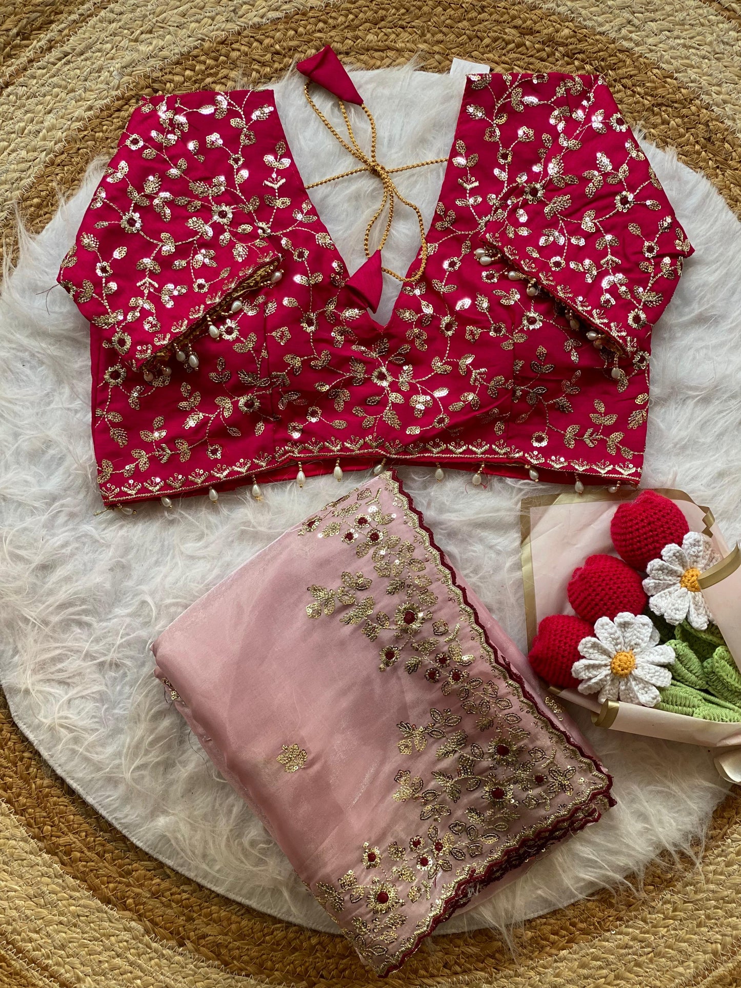 Soft Satin Silk Saree