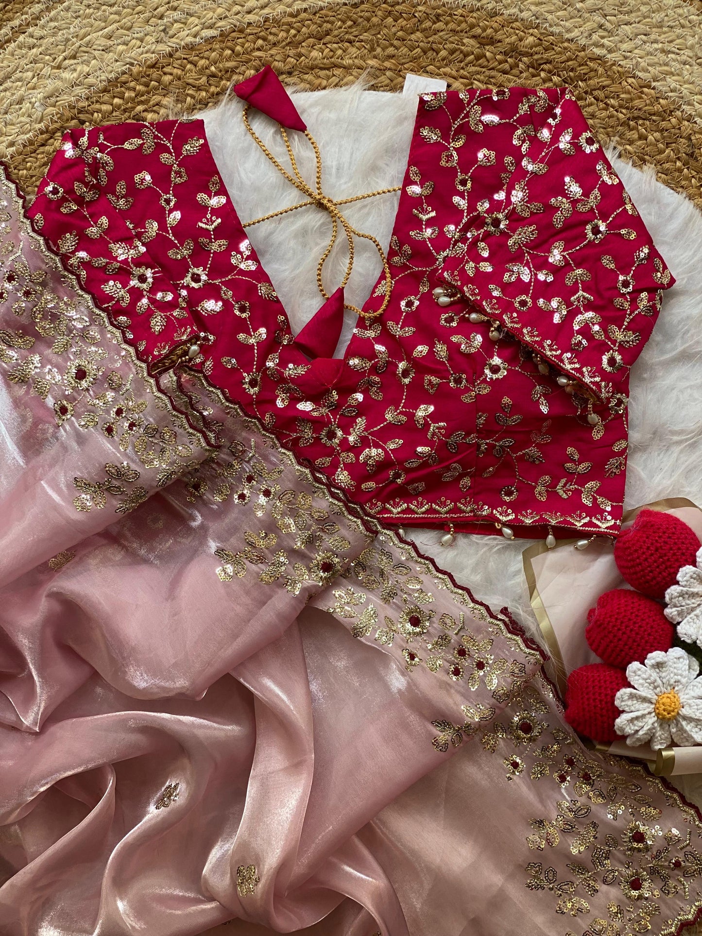 Soft Satin Silk Saree