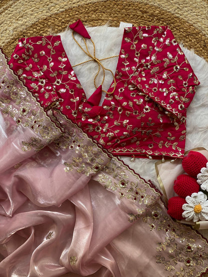 Soft Satin Silk Saree