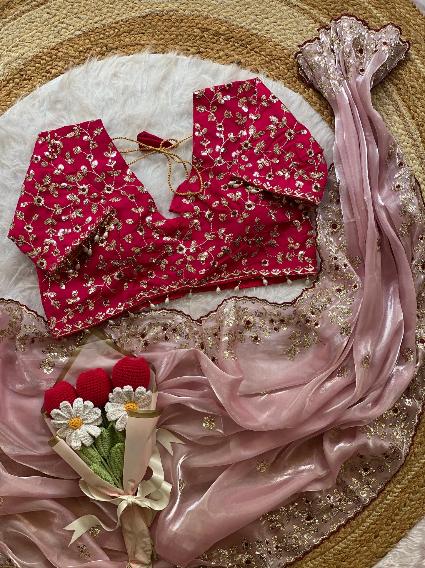 Soft Satin Silk Saree