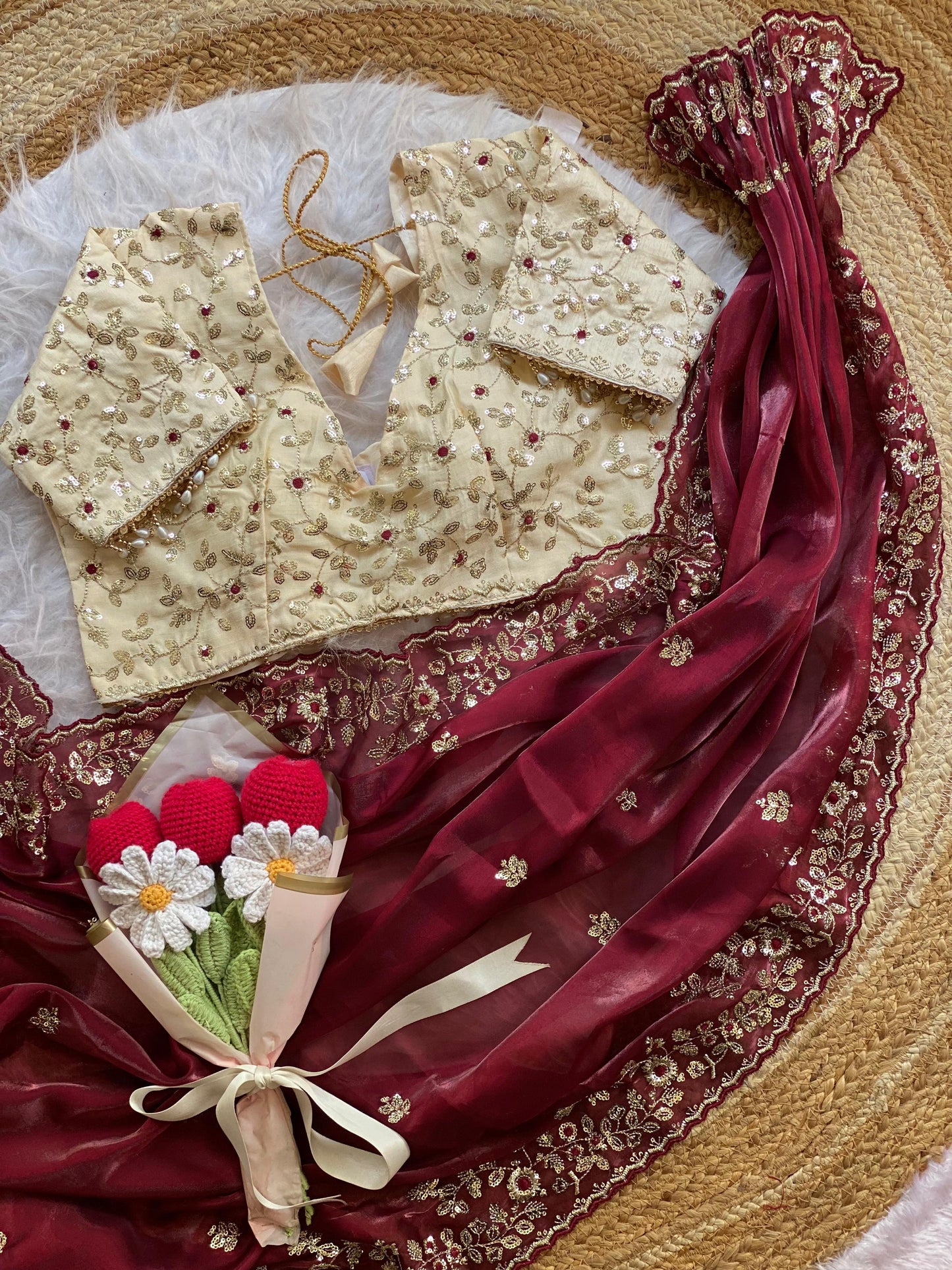 Soft Satin Silk Saree