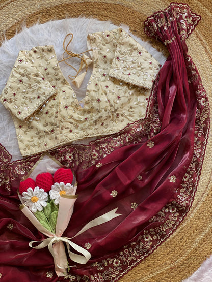 Soft Satin Silk Saree