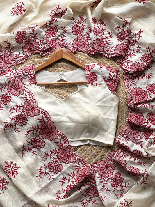 Mulmul Kota doria saree